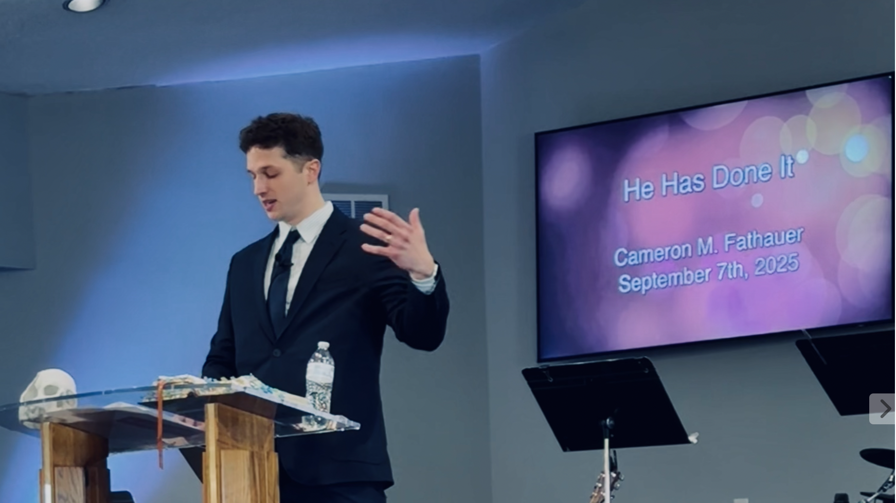 He Has Done It (+ Video)